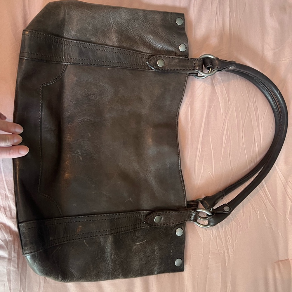 Frye Handbag, Brown. Used but in great condition!